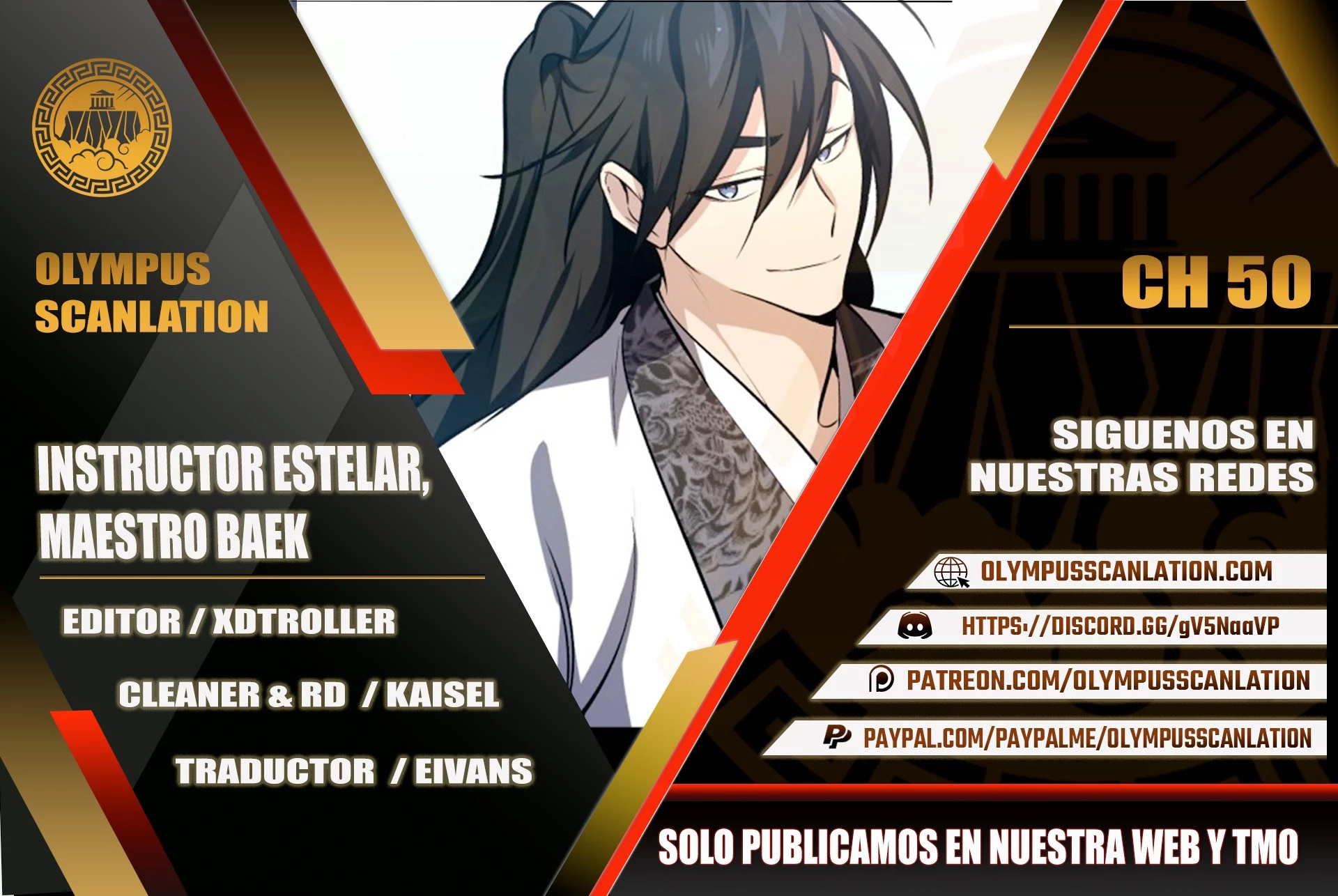 Instructor Estelar Maestro Baek capítulo 50 página 1