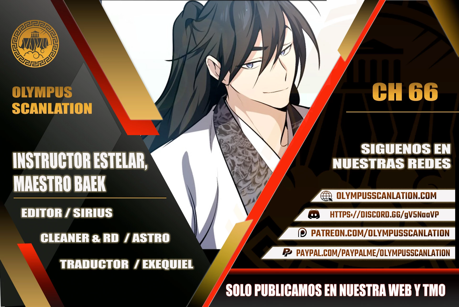 Instructor Estelar Maestro Baek capítulo 66 página 1