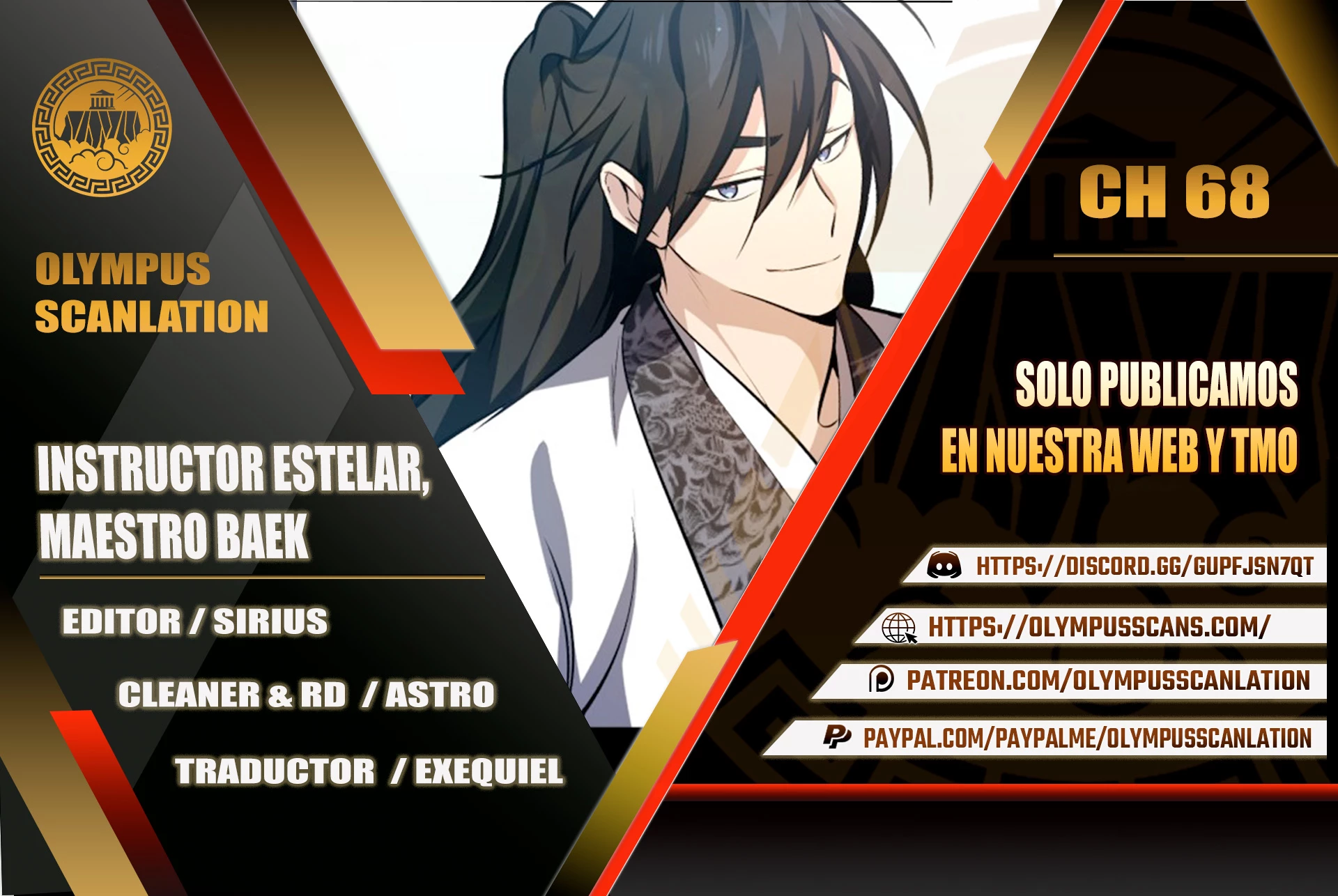 Instructor Estelar Maestro Baek capítulo 68 página 1