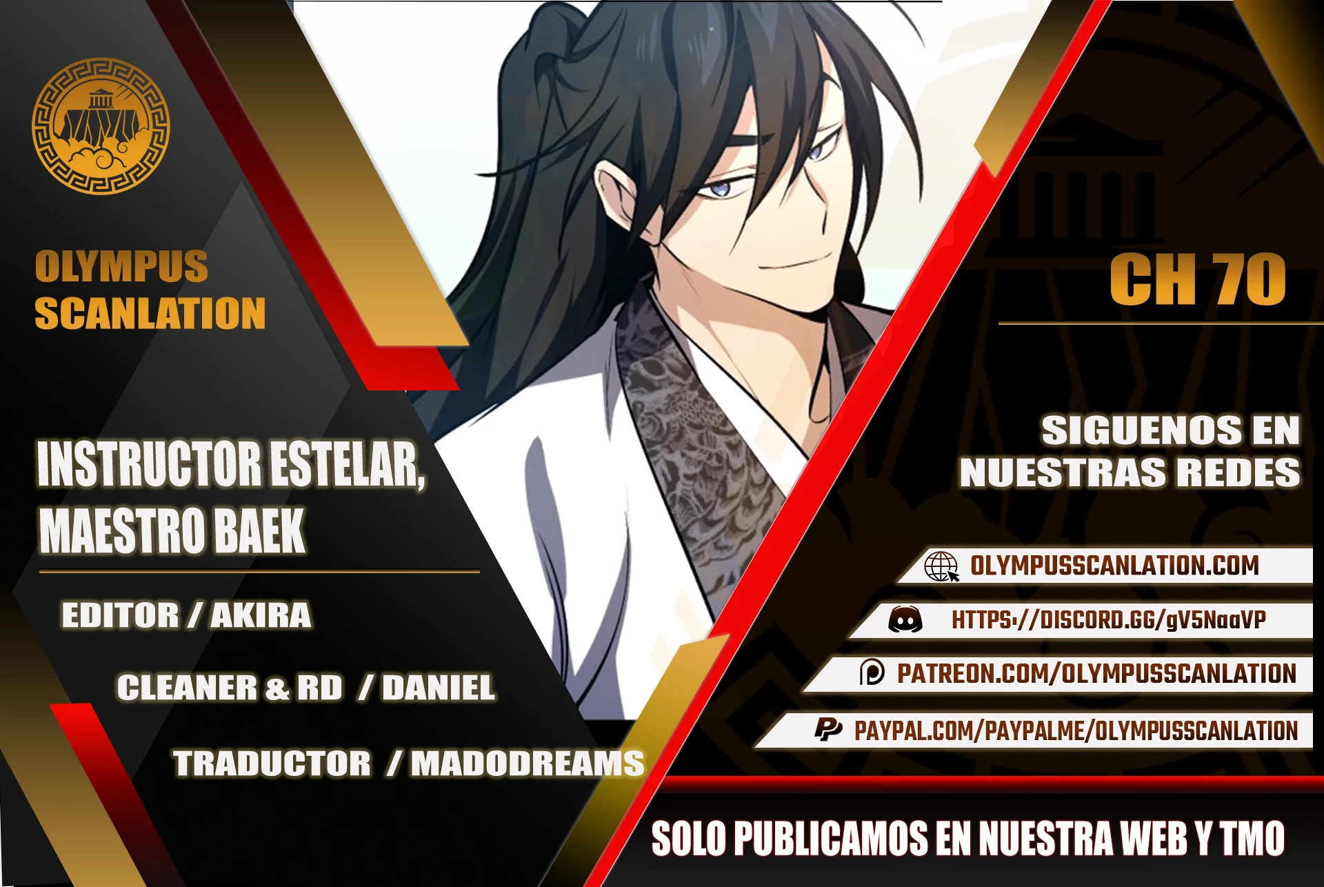 Instructor Estelar Maestro Baek capítulo 70 página 1