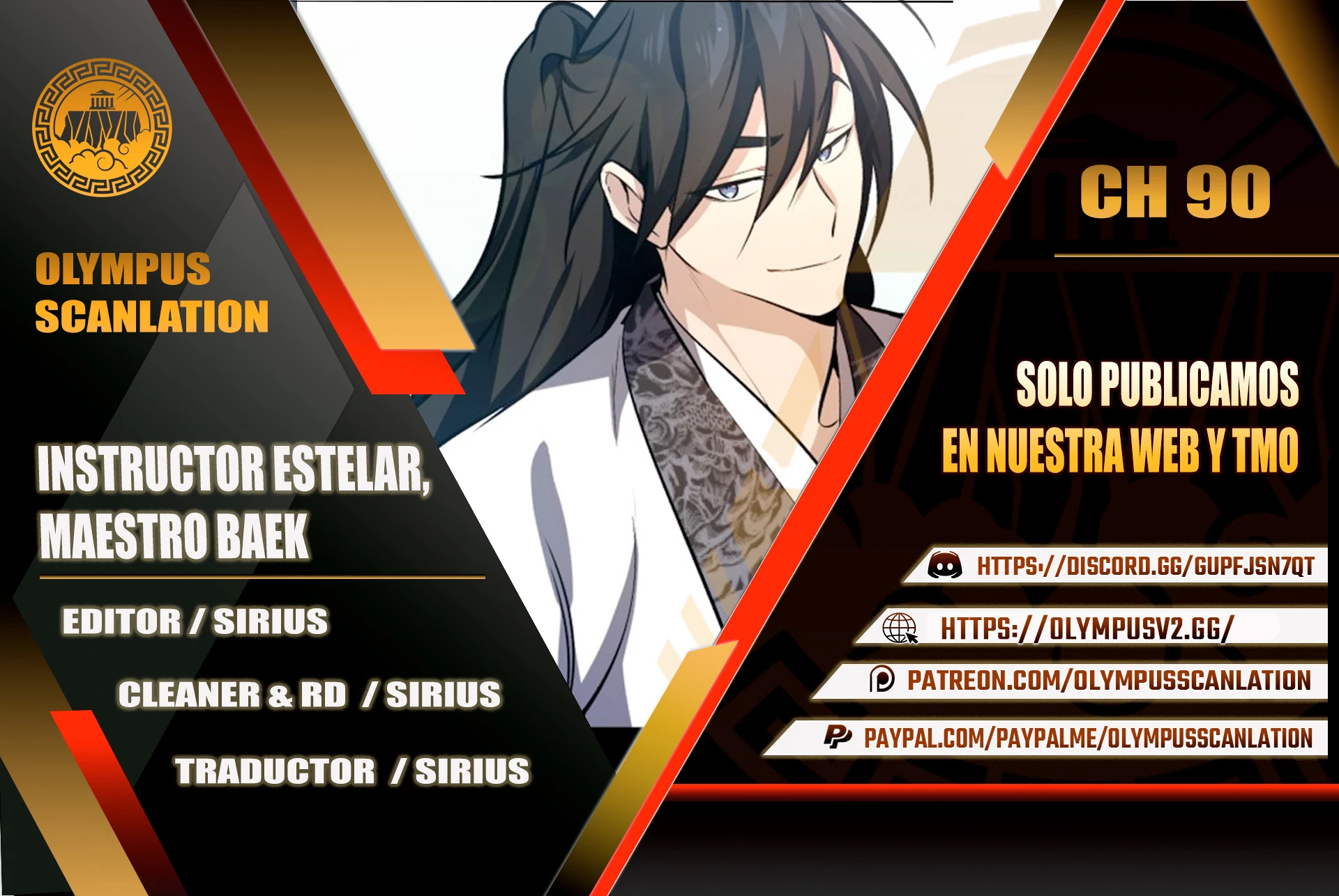 Instructor Estelar Maestro Baek capítulo 90 página 1