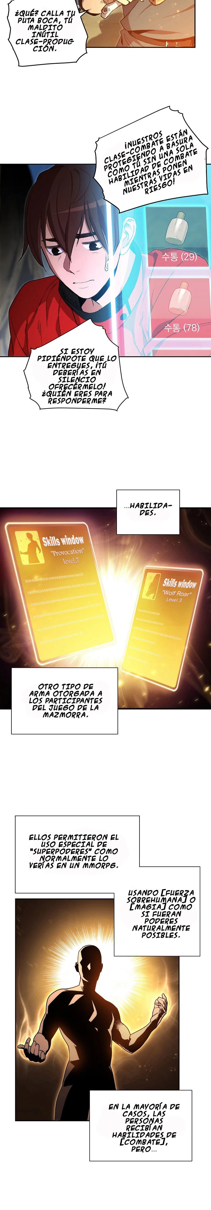 Cambiando la masmorra capítulo 1 página 18