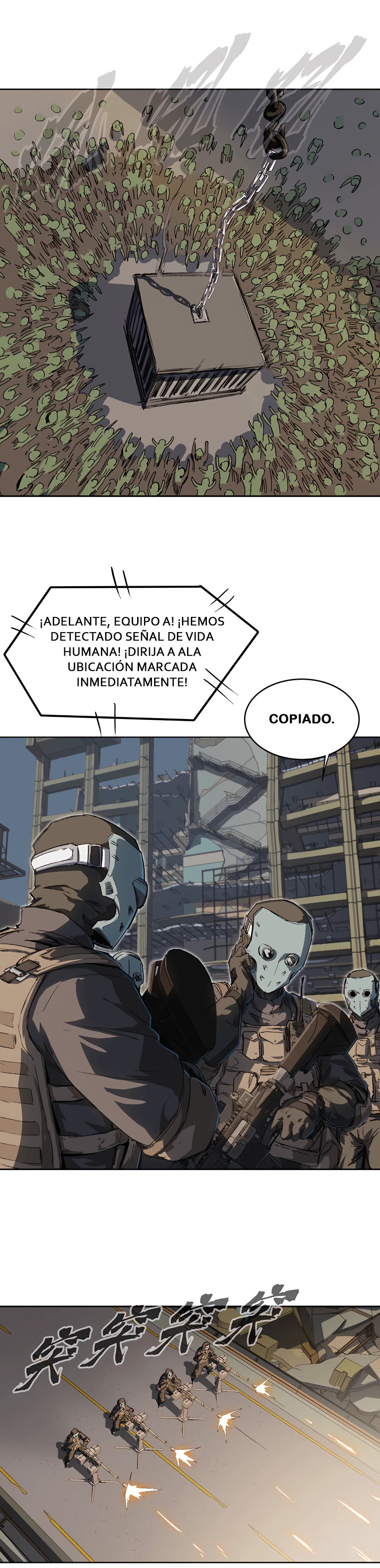 Maestro Zombi capítulo 3 página 9