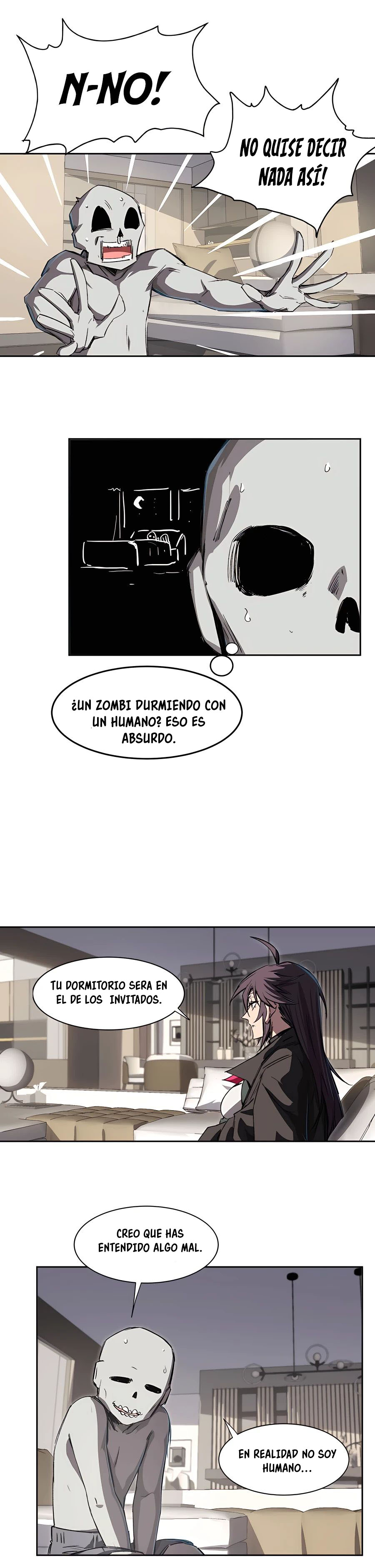 Maestro Zombi capítulo 8 página 4