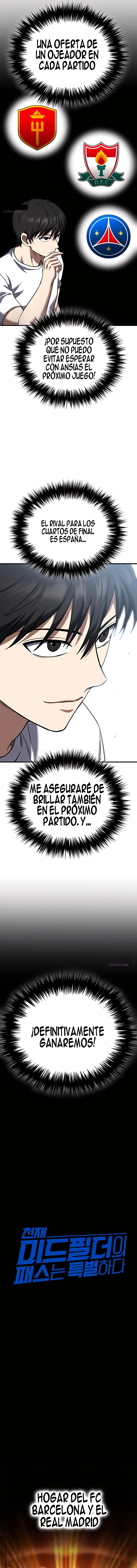 LOS OJOS DEL CENTROCAMPISTA SON ESPECIALES capítulo 37 página 12