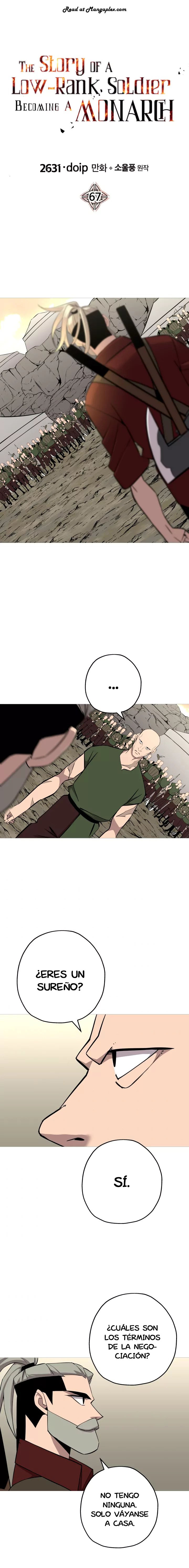 De un Simple Soldado a Monarca capítulo 67 página 2