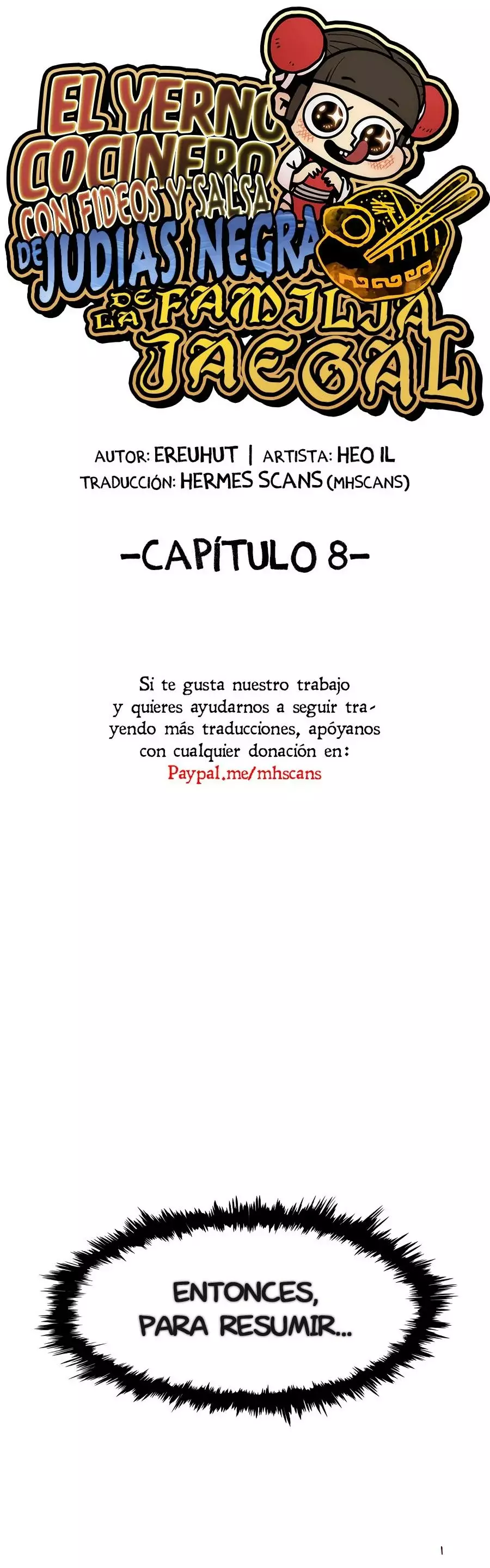 Yerno Cocinero de la Familia Jaegal capítulo 8 página 40