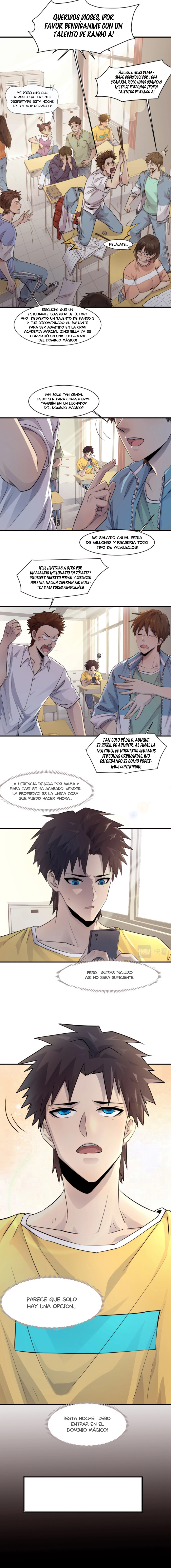 Talento Rango SSS: Solo Yo Asciendo Invocando capítulo 1 página 4