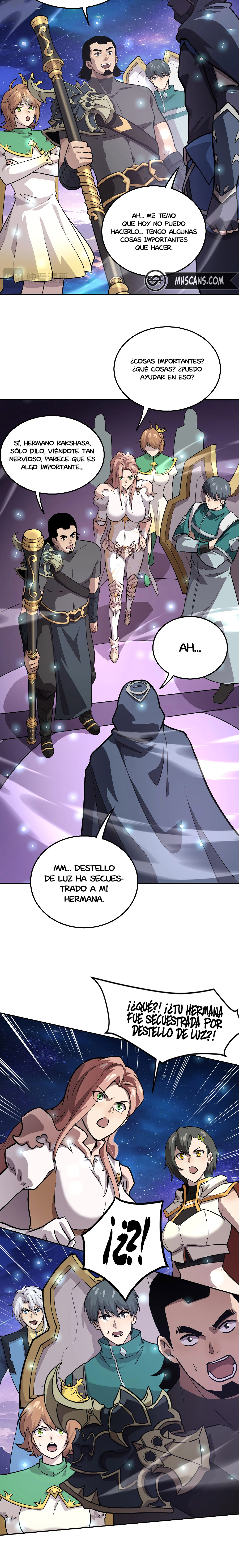 Talento Rango SSS: Solo Yo Asciendo Invocando capítulo 101.2 página 7