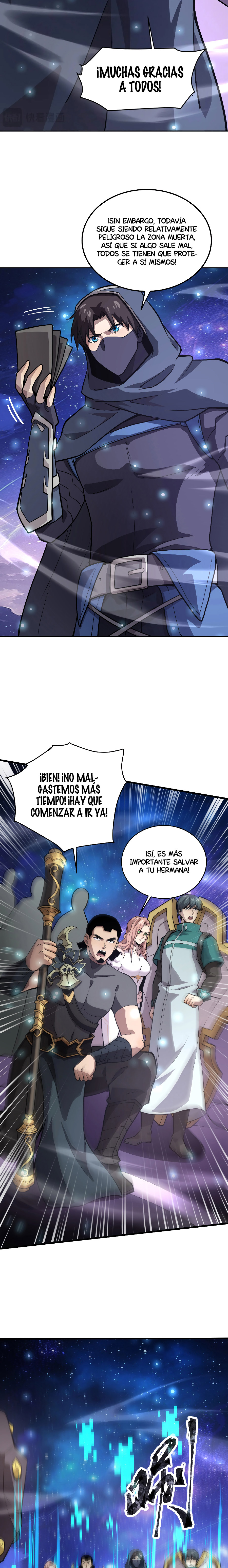 Talento Rango SSS: Solo Yo Asciendo Invocando capítulo 101.2 página 9