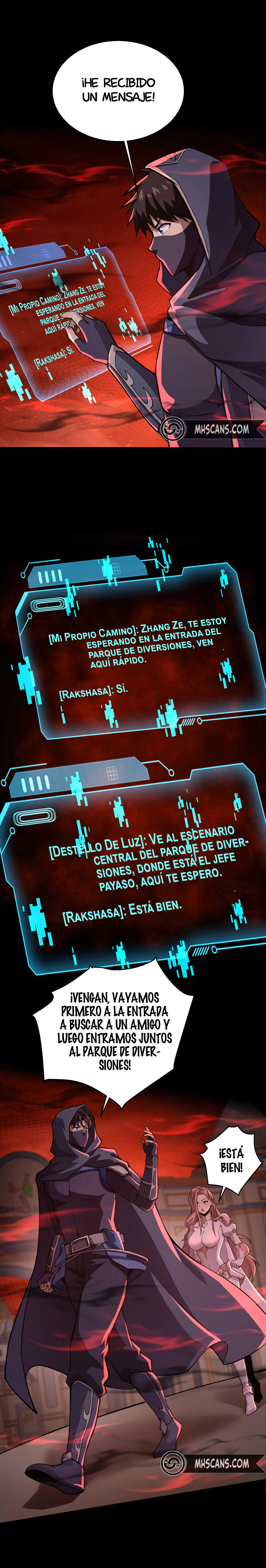 Talento Rango SSS: Solo Yo Asciendo Invocando capítulo 102.1 página 3