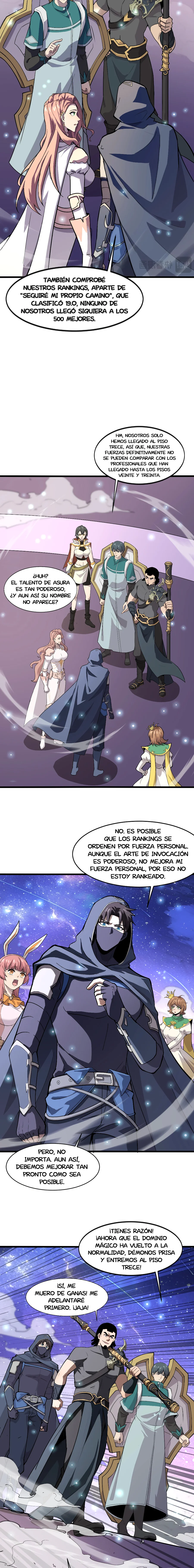 Talento Rango SSS: Solo Yo Asciendo Invocando capítulo 119 página 7