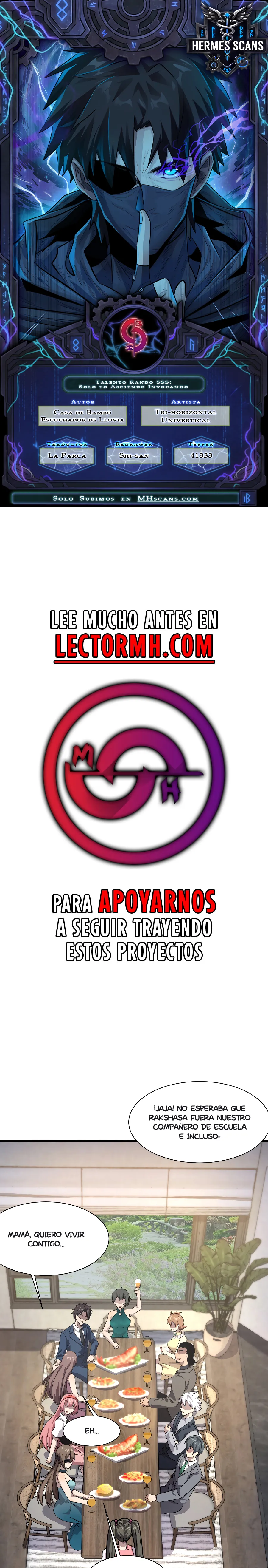 Talento Rango SSS: Solo Yo Asciendo Invocando capítulo 138 página 1