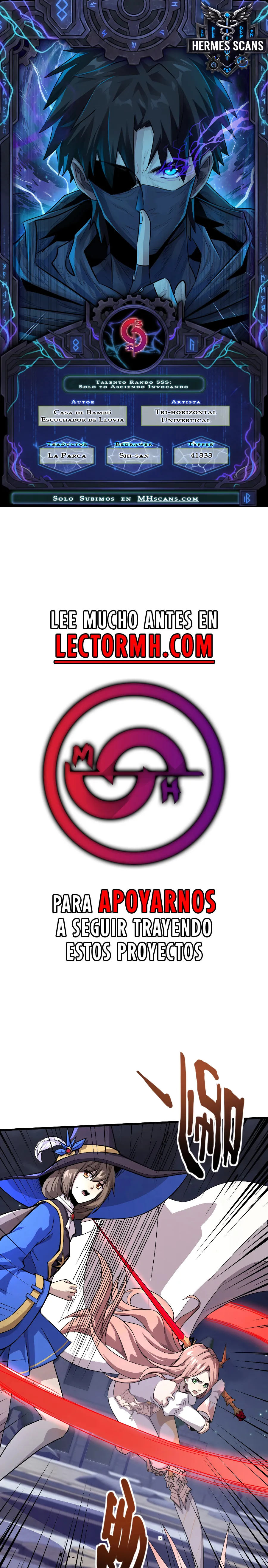 Talento Rango SSS: Solo Yo Asciendo Invocando capítulo 140 página 1
