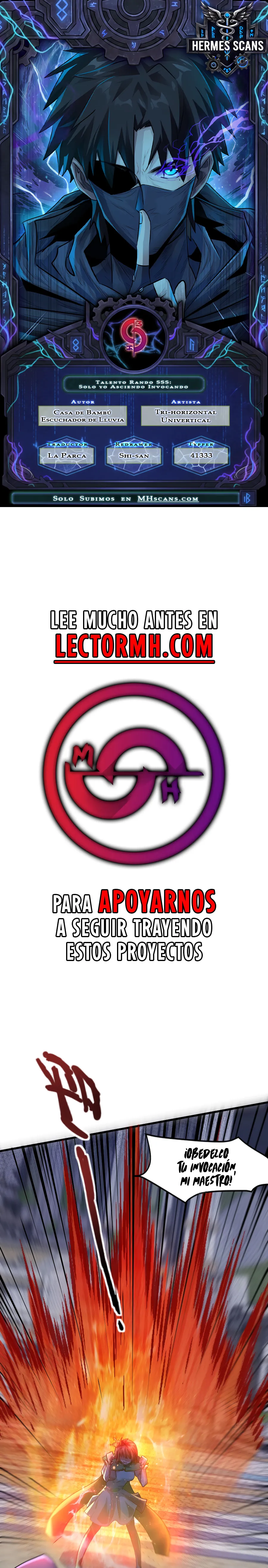 Talento Rango SSS: Solo Yo Asciendo Invocando capítulo 141 página 1