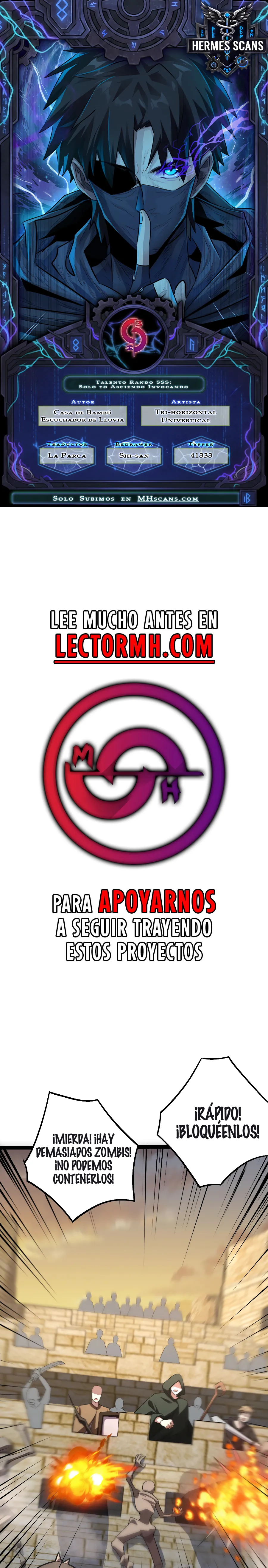 Talento Rango SSS: Solo Yo Asciendo Invocando capítulo 143 página 1
