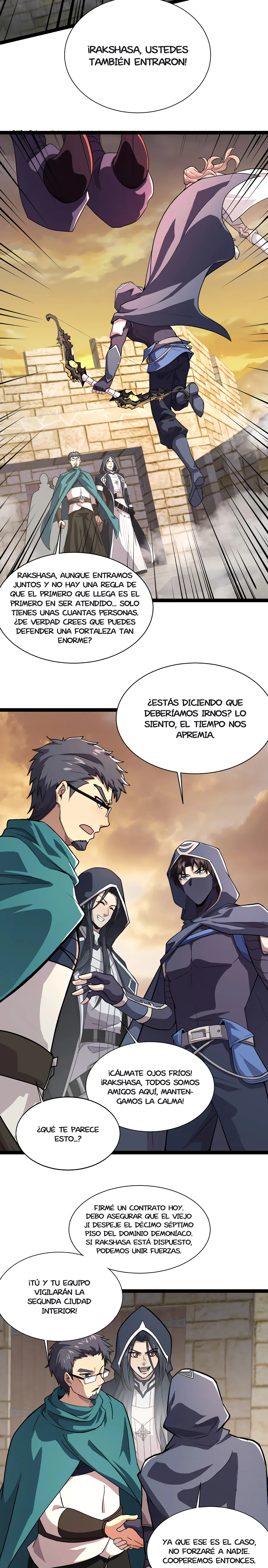 Talento Rango SSS: Solo Yo Asciendo Invocando capítulo 143 página 5