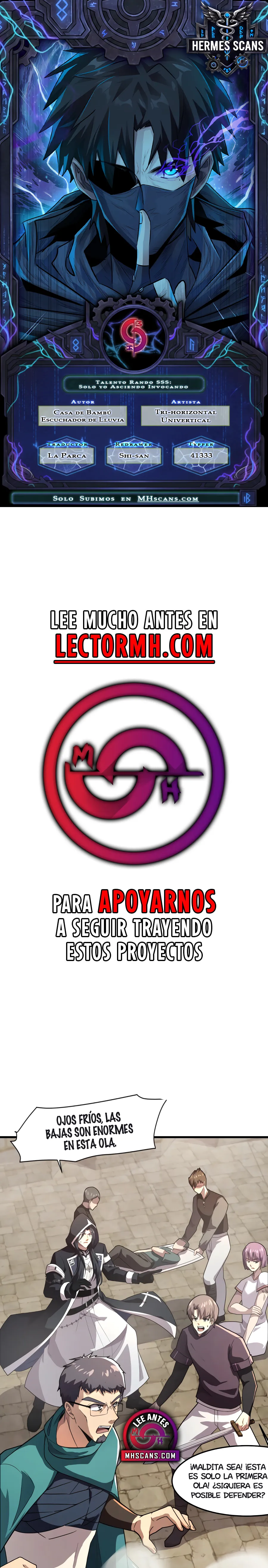 Talento Rango SSS: Solo Yo Asciendo Invocando capítulo 144 página 1