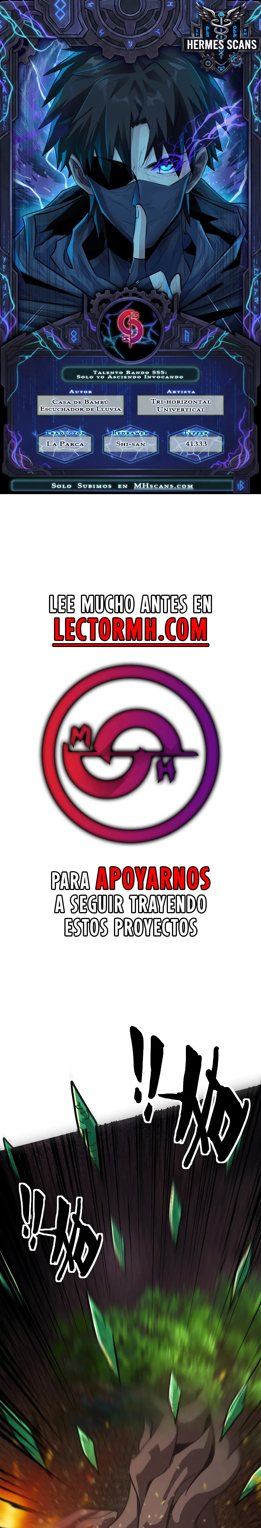 Talento Rango SSS: Solo Yo Asciendo Invocando capítulo 145 página 1