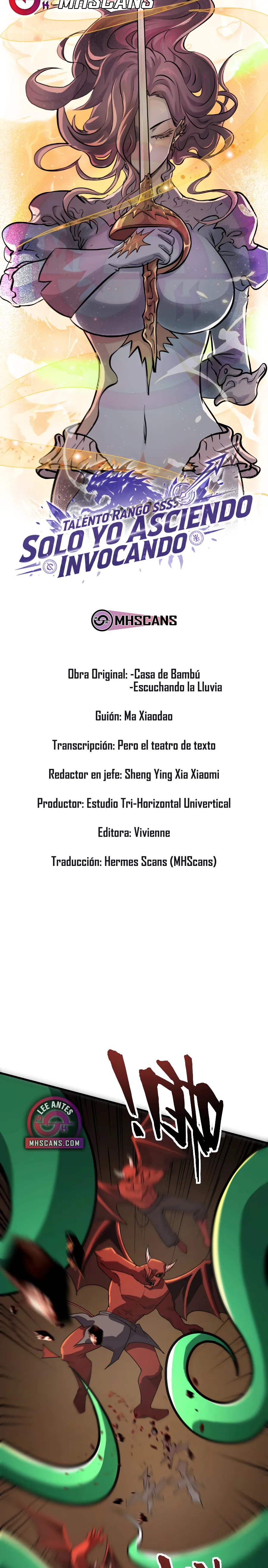Talento Rango SSS: Solo Yo Asciendo Invocando capítulo 145 página 4