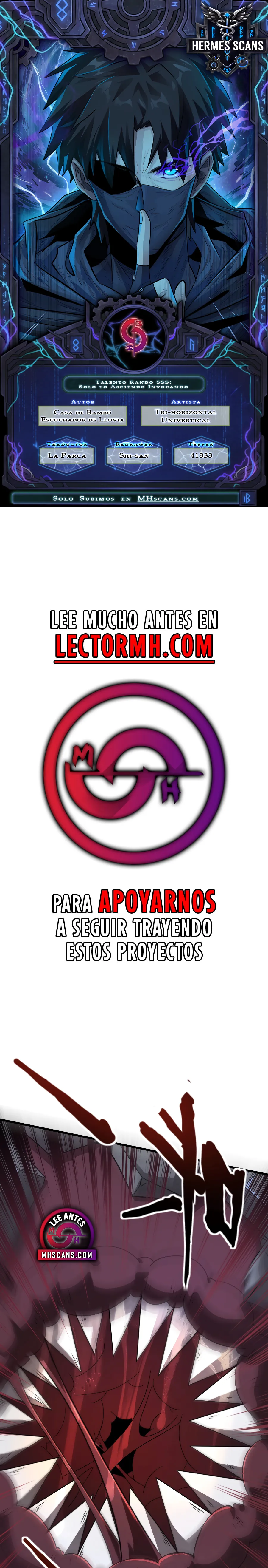 Talento Rango SSS: Solo Yo Asciendo Invocando capítulo 146 página 1