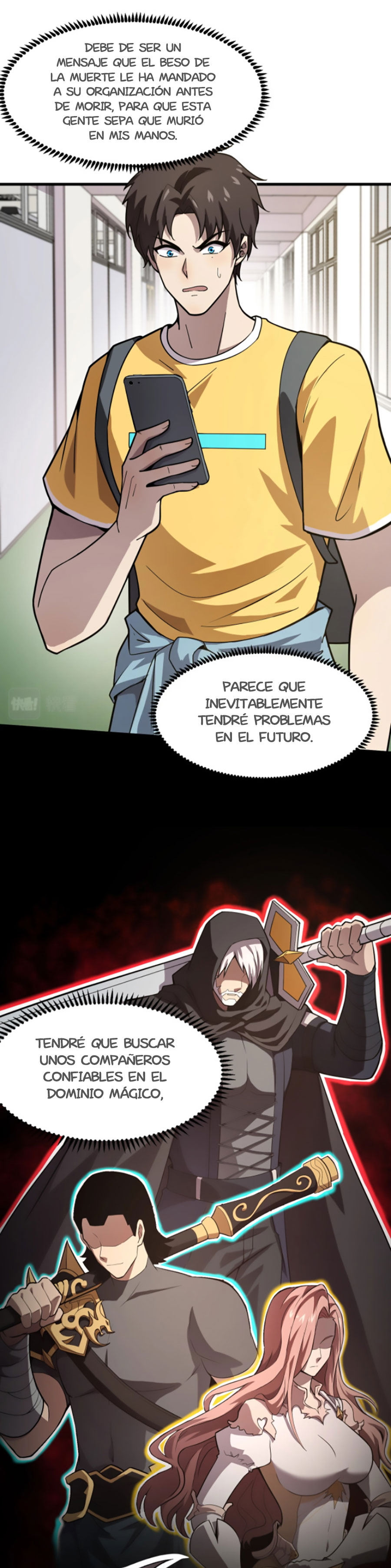 Talento Rango SSS: Solo Yo Asciendo Invocando capítulo 42 página 19