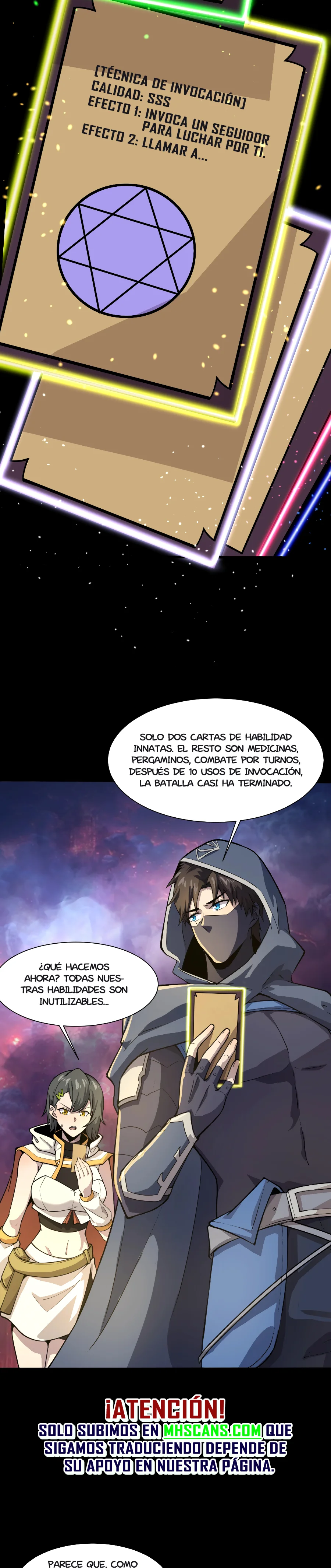 Talento Rango SSS: Solo Yo Asciendo Invocando capítulo 60.01 página 13