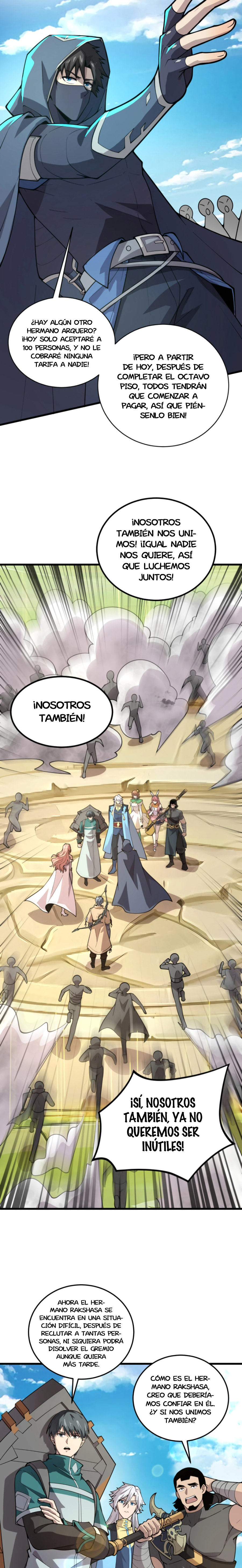 Talento Rango SSS: Solo Yo Asciendo Invocando capítulo 63 página 11