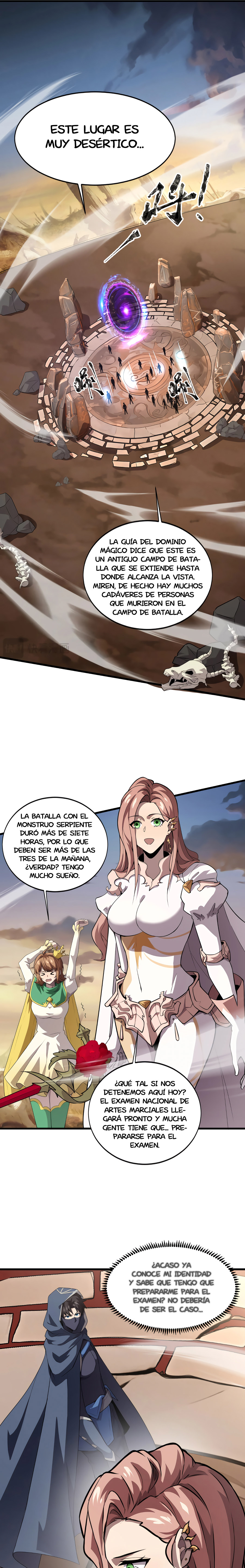 Talento Rango SSS: Solo Yo Asciendo Invocando capítulo 77 página 13