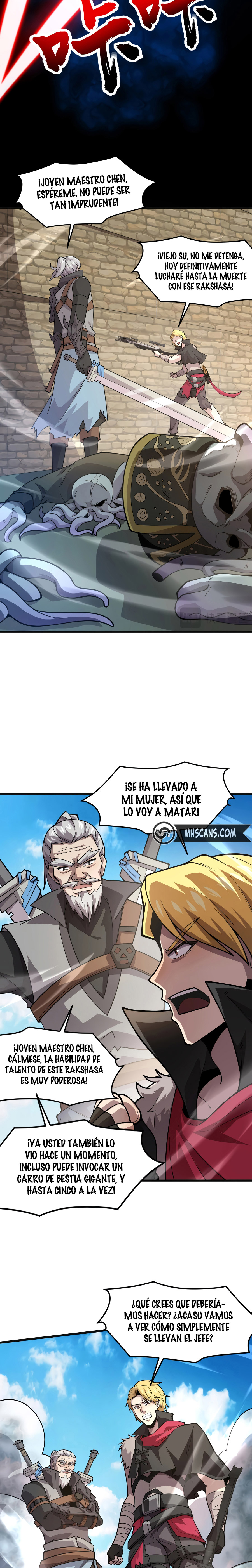 Talento Rango SSS: Solo Yo Asciendo Invocando capítulo 91 página 10
