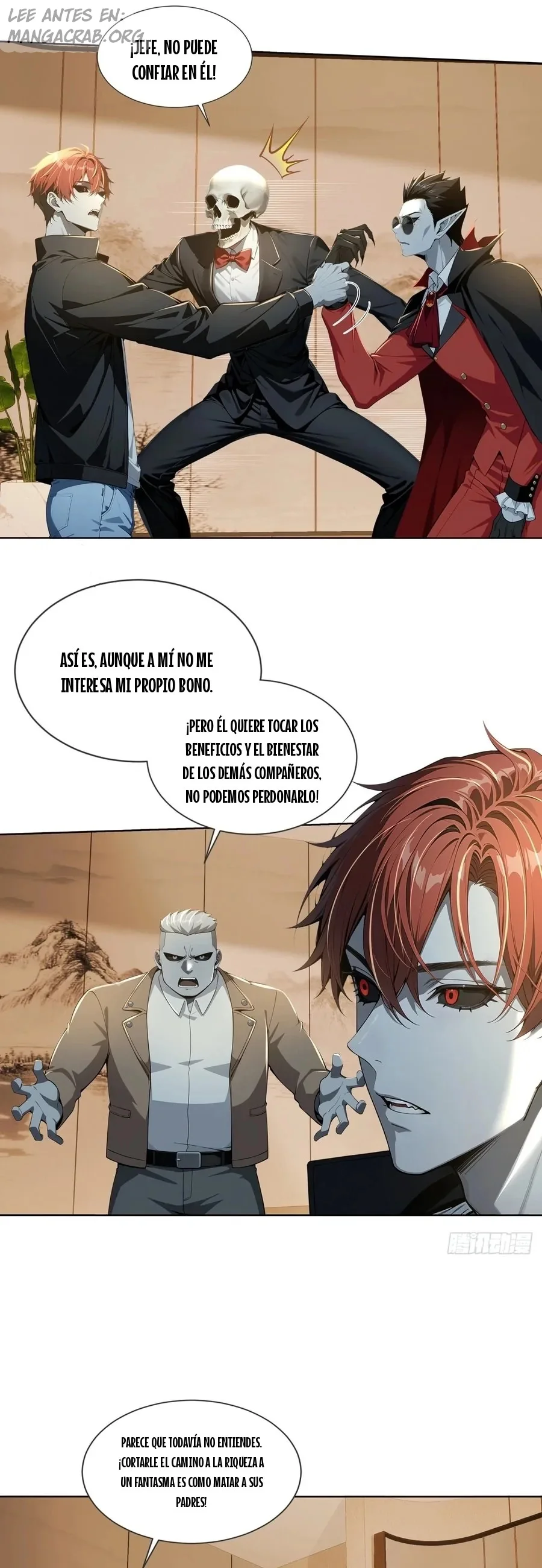 Resurgimiento de lo Oculto: al inicio domino un billón de Monedas Fantasma capítulo 51 página 10