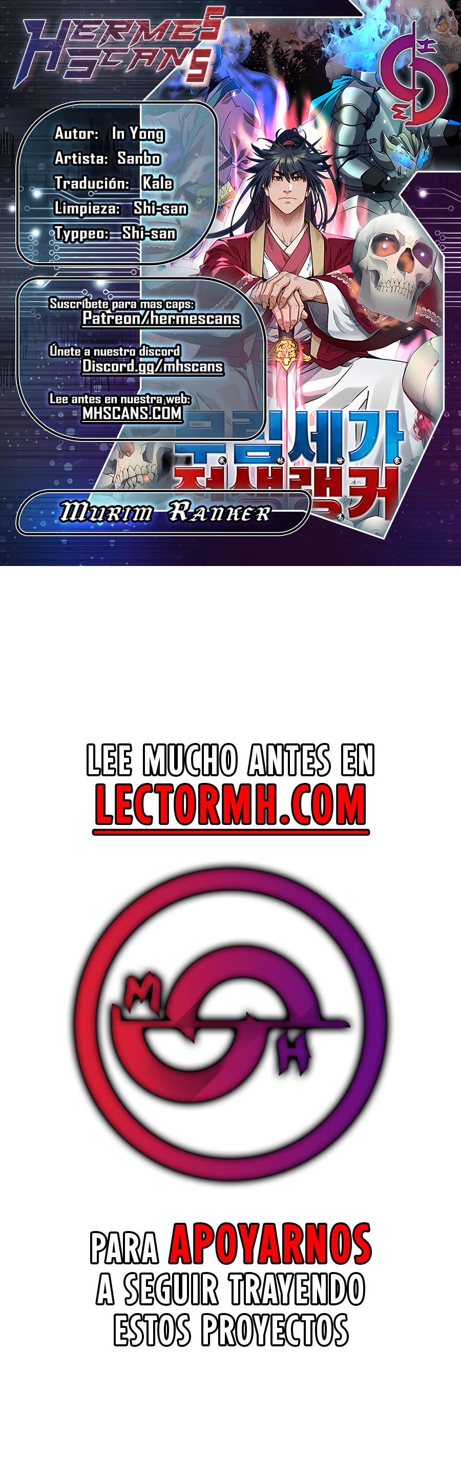 Murim Ranker capítulo 139.1 página 1