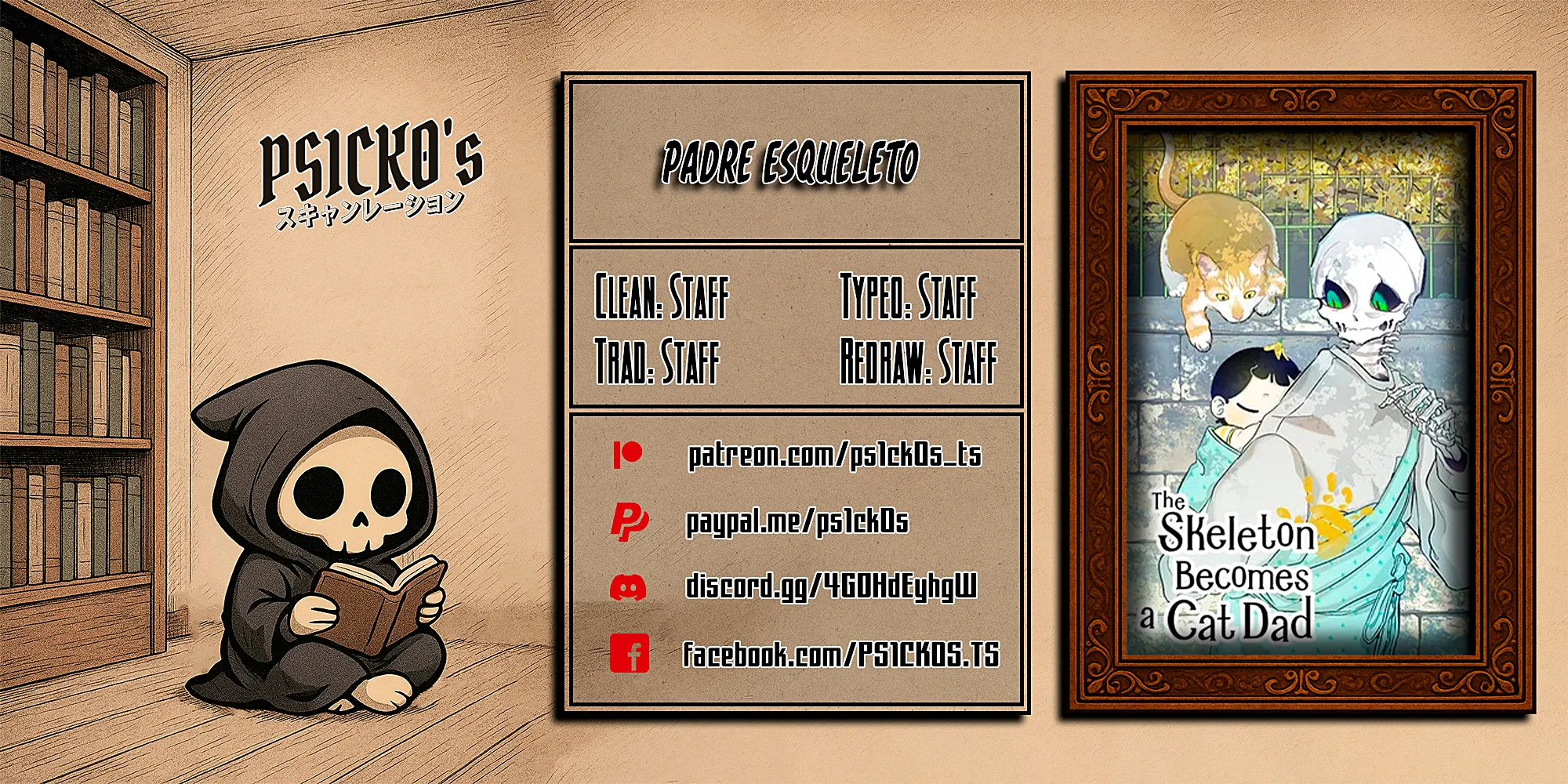 Padre Esqueleto capítulo 143 página 1