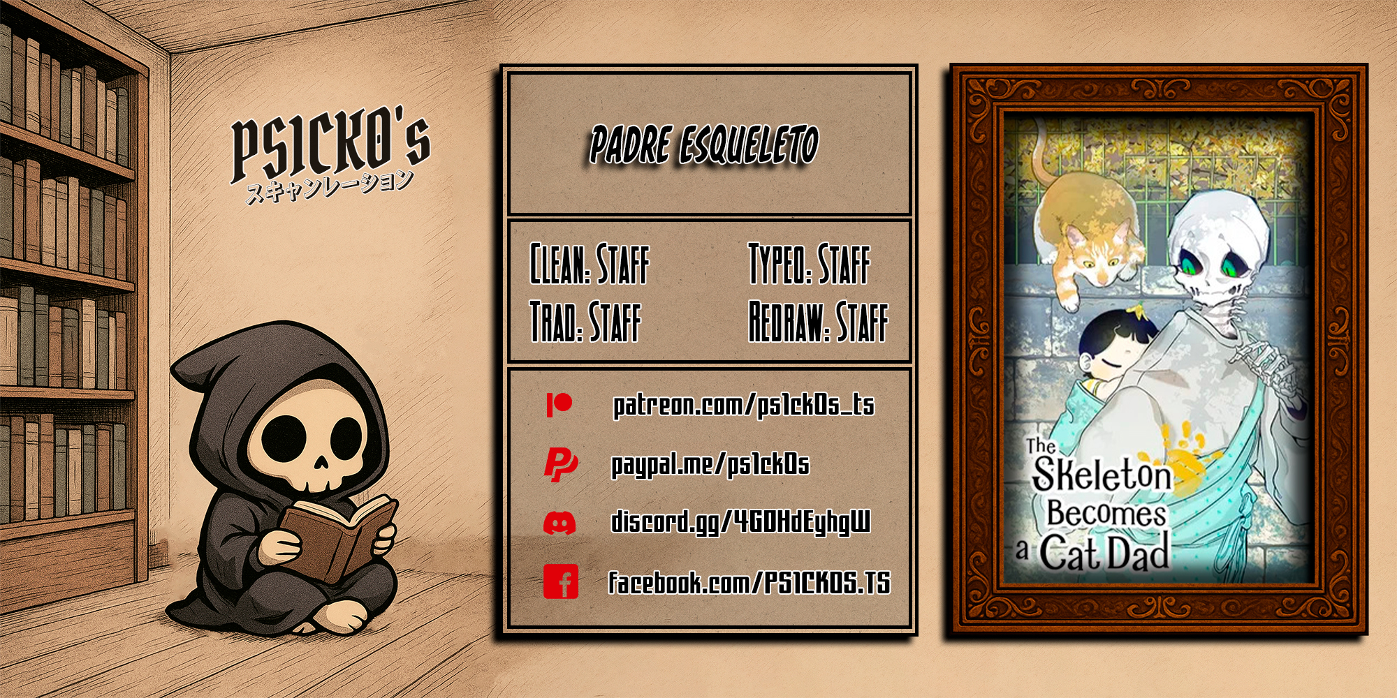 Padre Esqueleto capítulo 149 página 1
