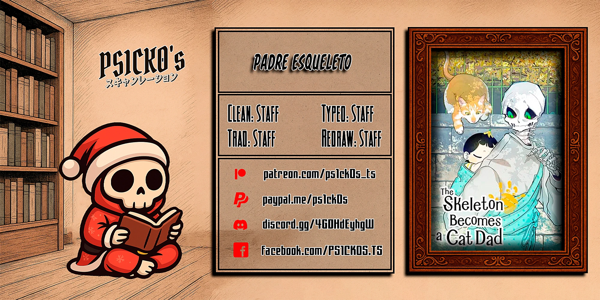 Padre Esqueleto capítulo 154 página 1