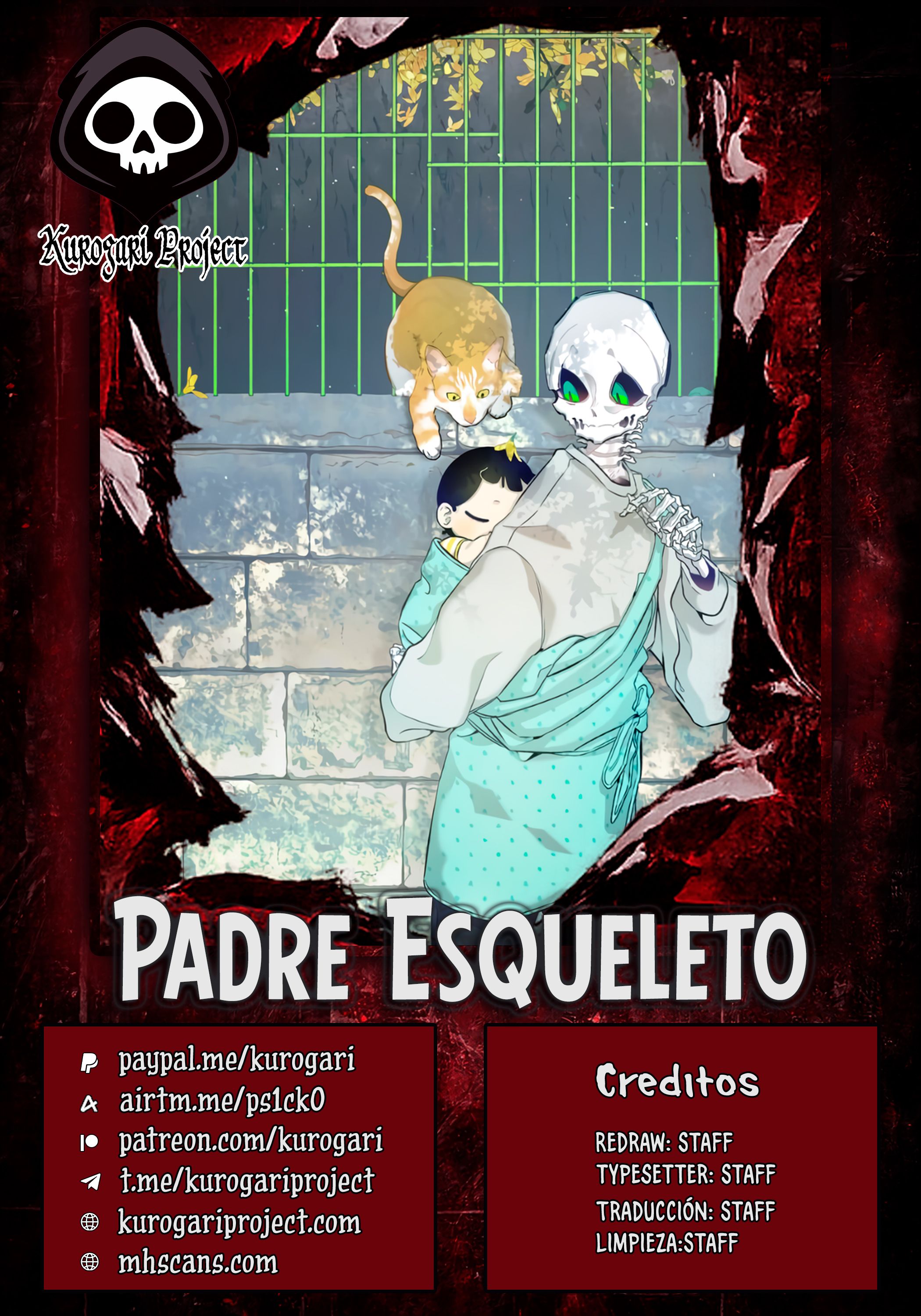 Padre Esqueleto capítulo 161 página 1