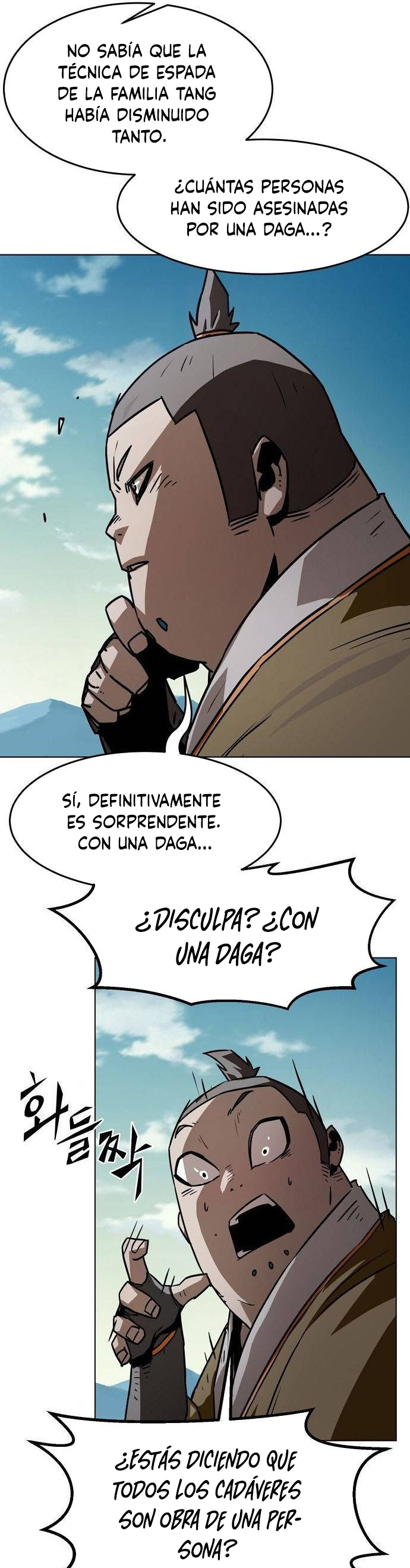 Convirtiéndose en el Maestro de Espadas de la Familia Tang capítulo 14 página 54