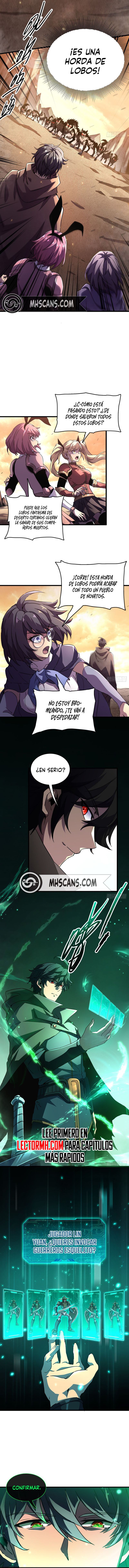 ¡Señor de las Invocaciones! Mutación Repentina capítulo 1 página 8