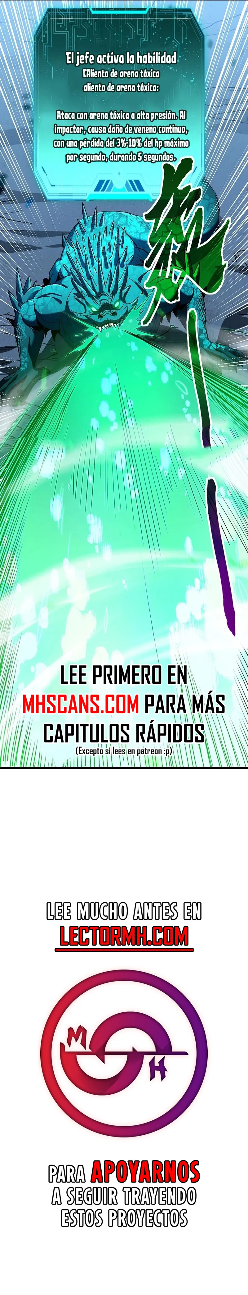 ¡Señor de las Invocaciones! Mutación Repentina capítulo 36 página 8