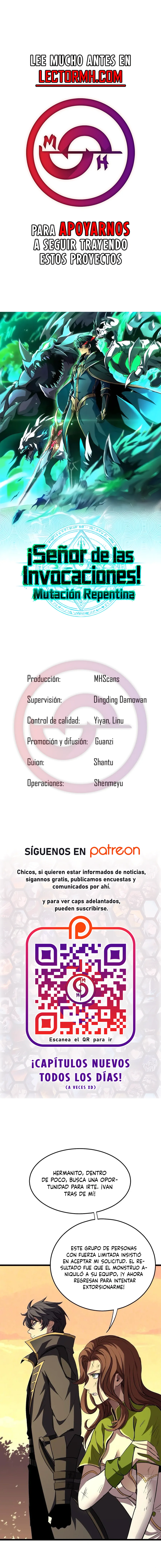 ¡Señor de las Invocaciones! Mutación Repentina capítulo 70 página 2