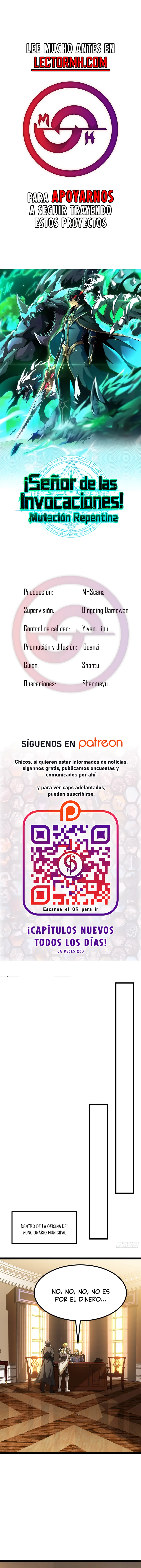 ¡Señor de las Invocaciones! Mutación Repentina capítulo 72 página 2