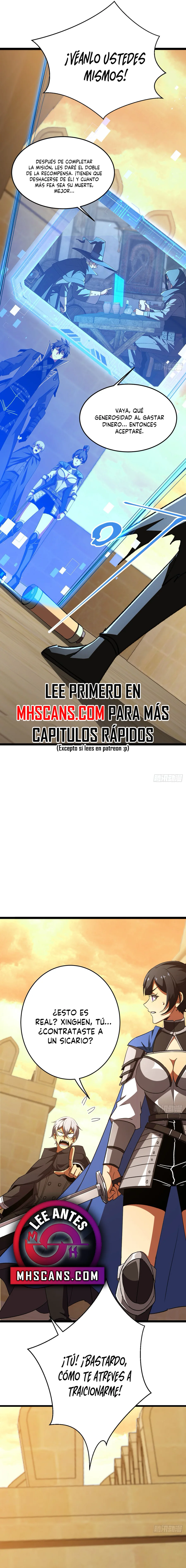 ¡Señor de las Invocaciones! Mutación Repentina capítulo 74 página 8