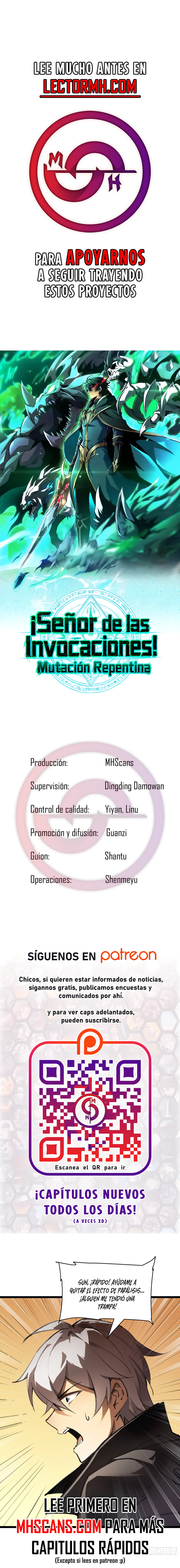 ¡Señor de las Invocaciones! Mutación Repentina capítulo 75 página 2