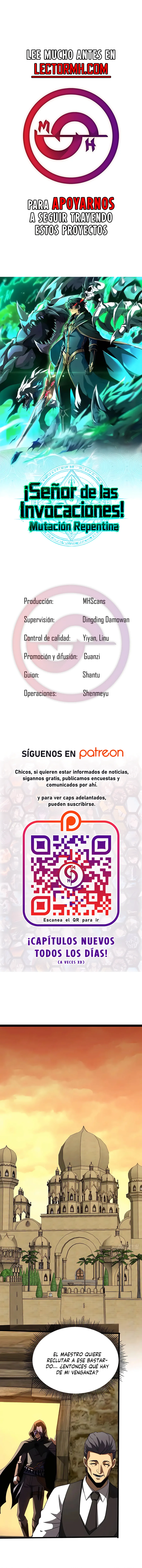 ¡Señor de las Invocaciones! Mutación Repentina capítulo 77 página 2