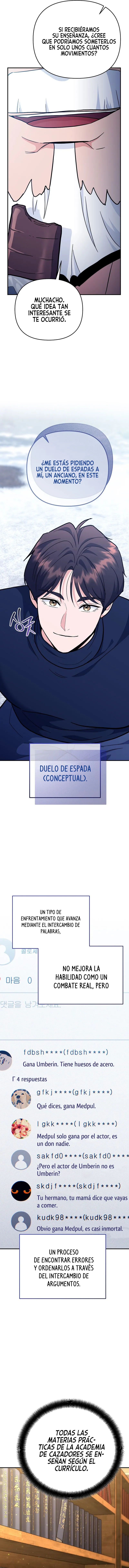 Convertido en Instructor de Esgrima de la Academia capítulo 34 página 7
