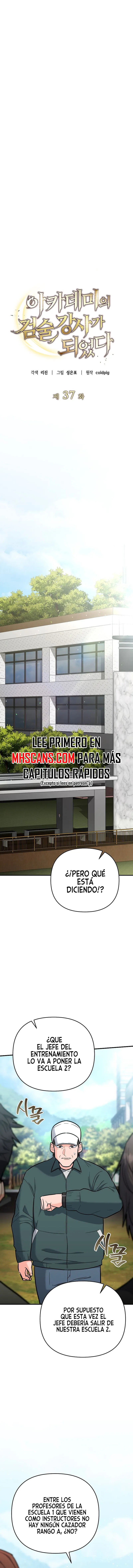 Convertido en Instructor de Esgrima de la Academia capítulo 37 página 8