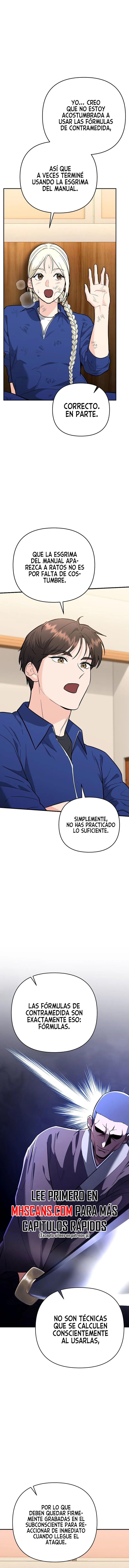 Convertido en Instructor de Esgrima de la Academia capítulo 40 página 12