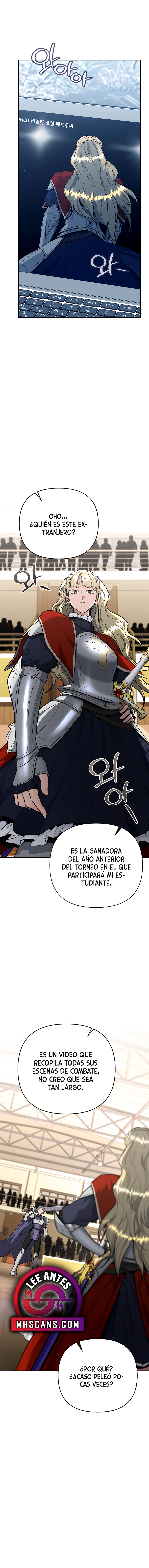 Convertido en Instructor de Esgrima de la Academia capítulo 44 página 15