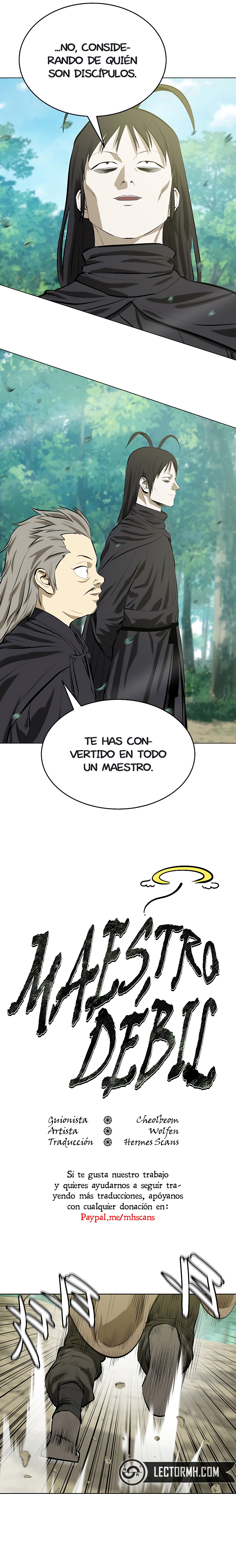 El Maestro Débil capítulo 133.1 página 4