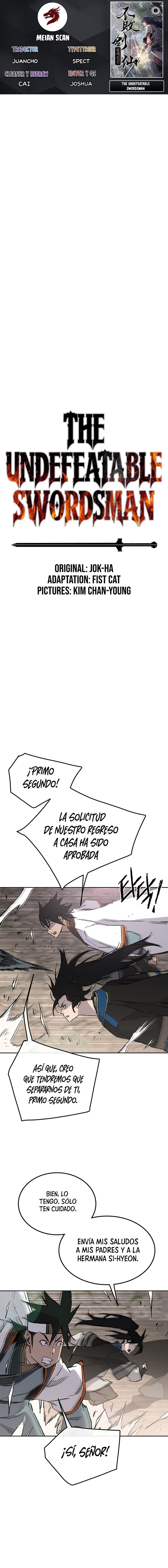 El Espadachín Invencible capítulo 100 página 1